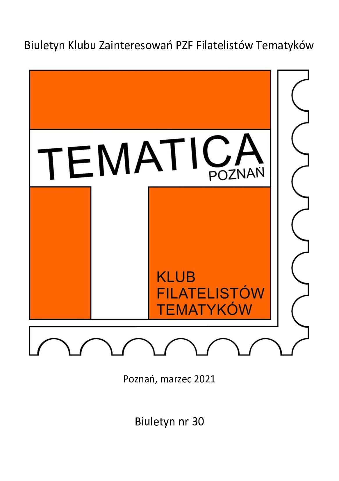 Tematica 30 2021 okladka