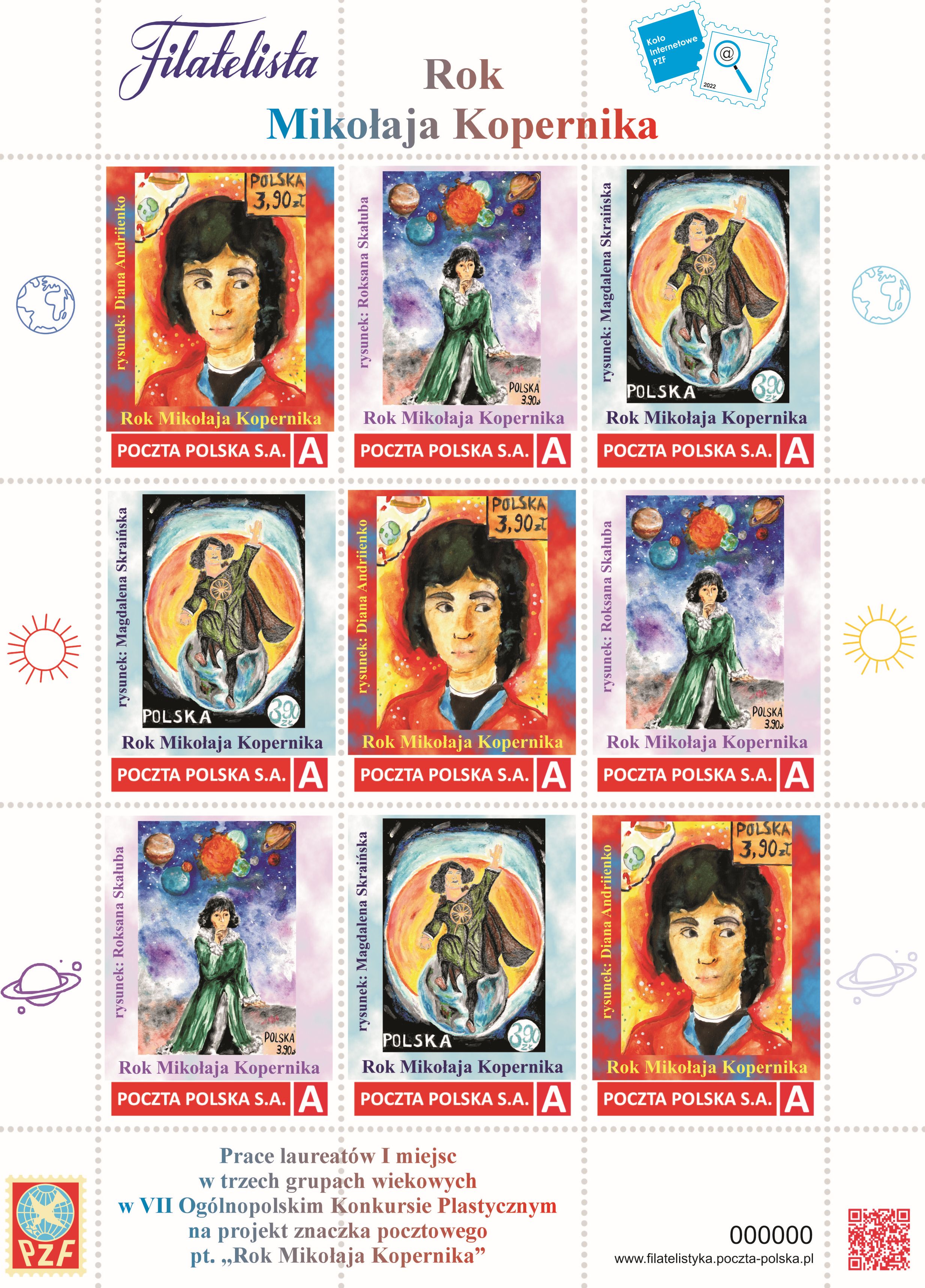 Rok Mikołaja Kopernika arkusik MójZACZEK