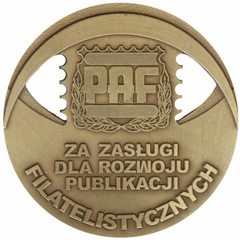 Medal Za Zasługi dla Rozwoju Publikacji Filatelistycznych