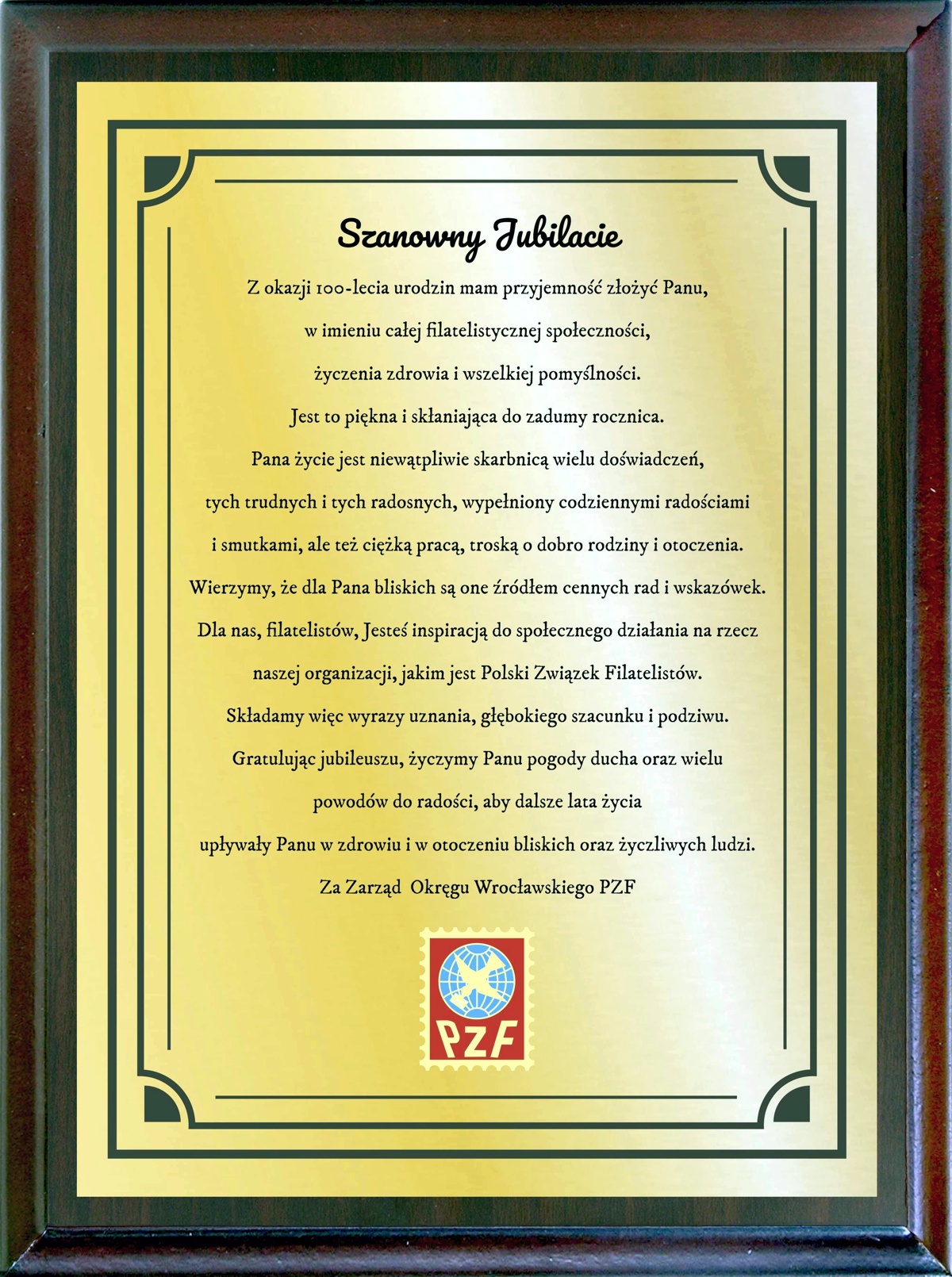 Jubileusz 100. urodzin Leona Wróbla