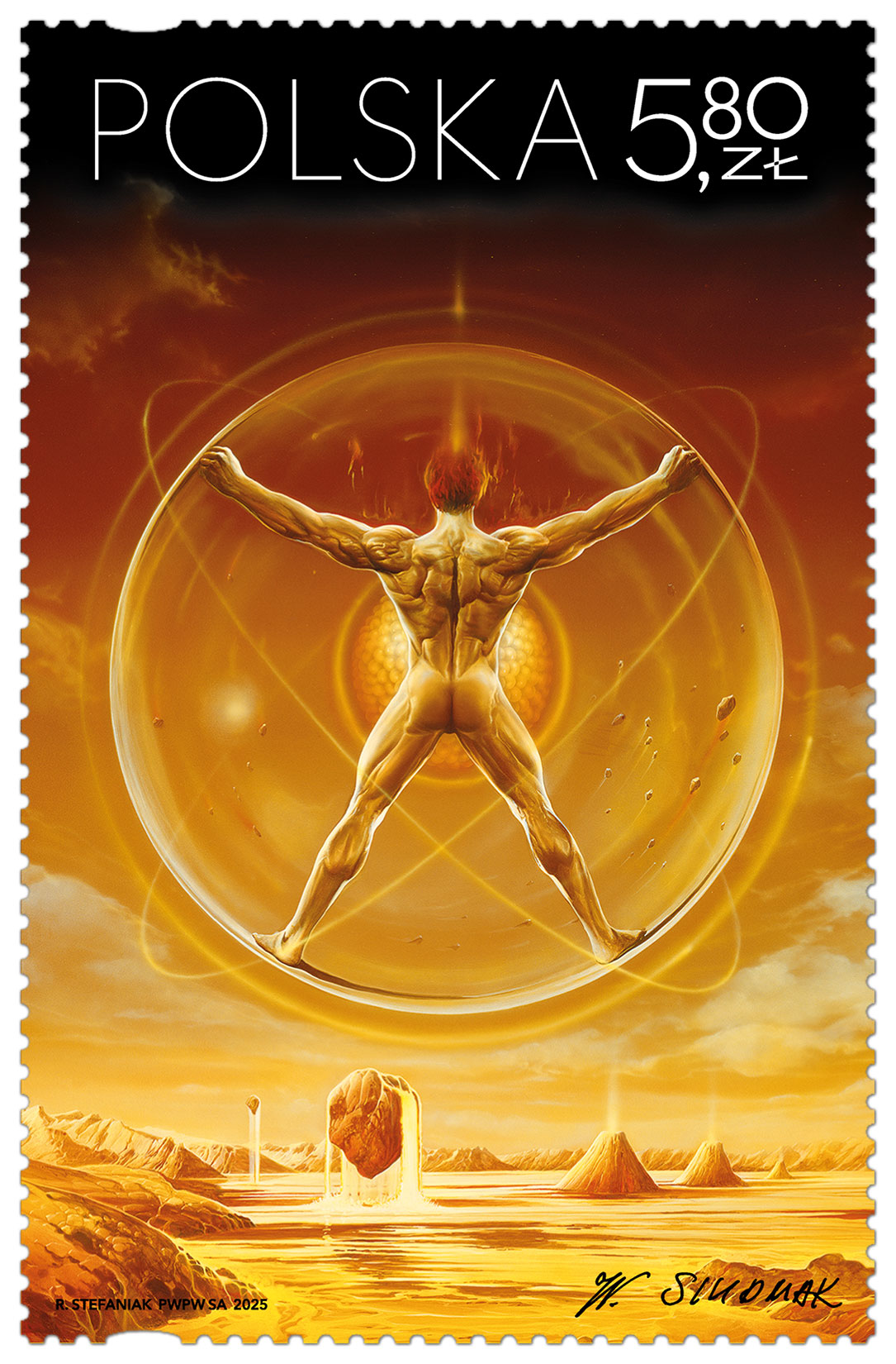 Fantastyczne światy - znaczek 1