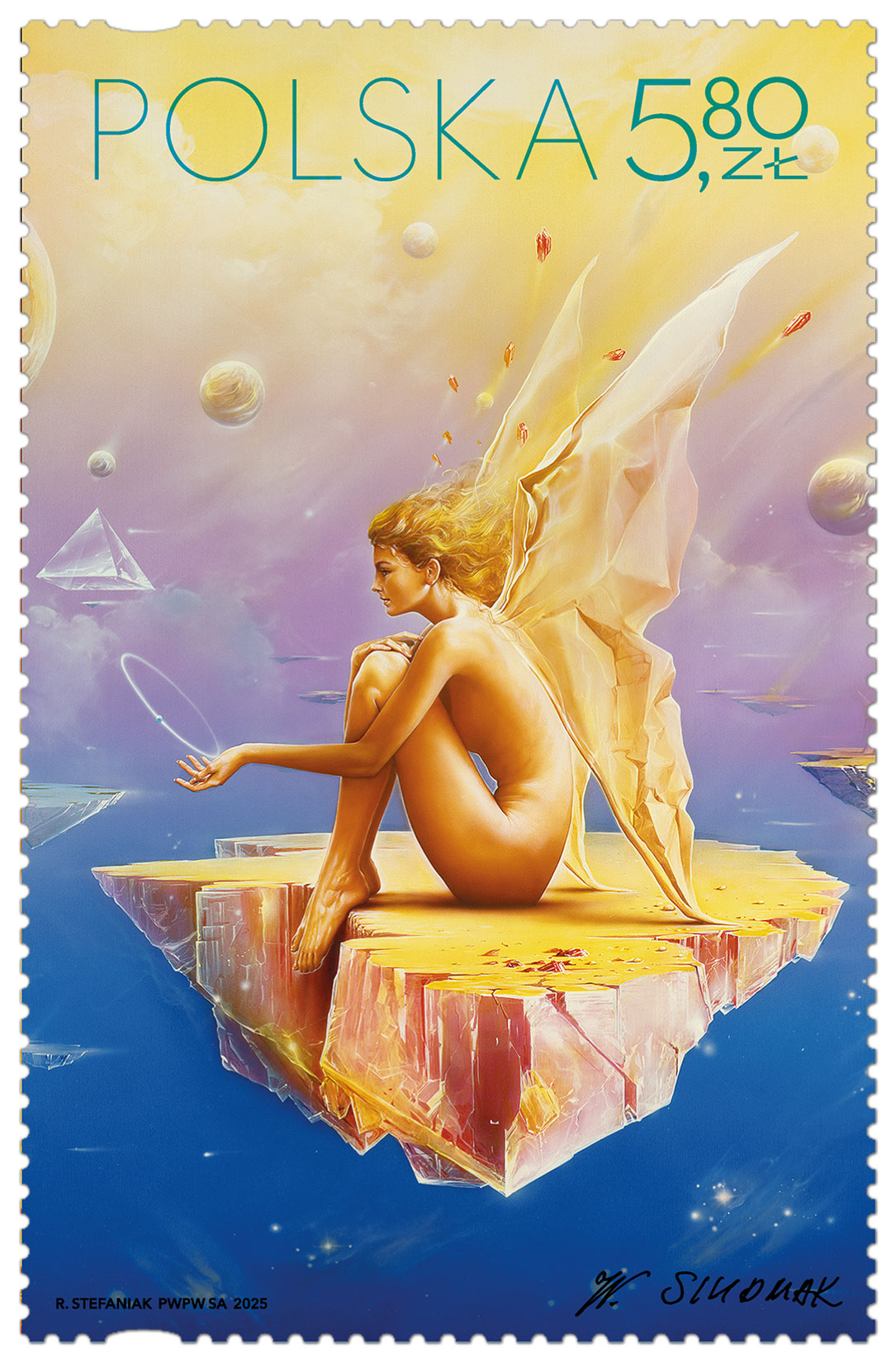 Fantastyczne światy - znaczek 2