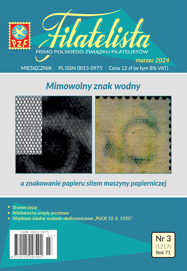 Filatelista 03/2024 okładka
